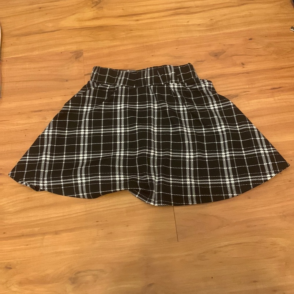 Black and white skirt